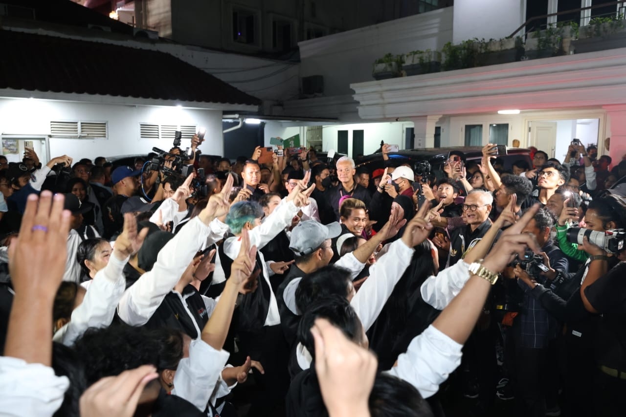 Dapat Nomor Urut 3, Pendukung Ganjar Mahfud Gegap Gempita: Metal, Menang Total!