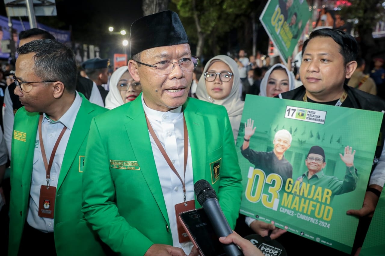 Plu Ketum PPP: Insya Allah Nomor Urut Tiga Berkah Untuk Ganjar-Mahfud Menang Pilpres