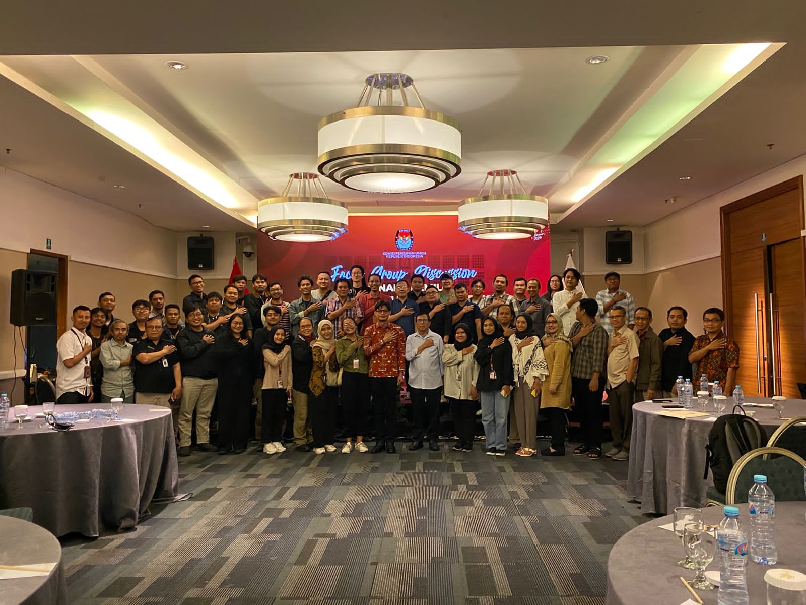 KPU Gandeng Pokja KPP Gelar FGD Insan Pers Berintegritas Untuk Pemilu Berkualitas