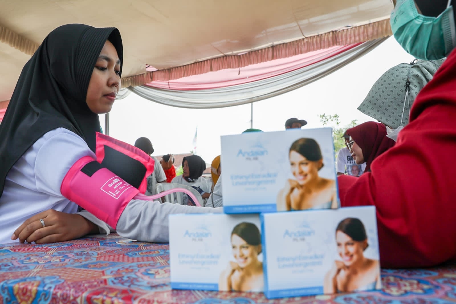 Wujud Kepedulian Sosial, Petani Tebu Adakan Cek Kesehatan Dan KB Gratis Di Lampung Tengah