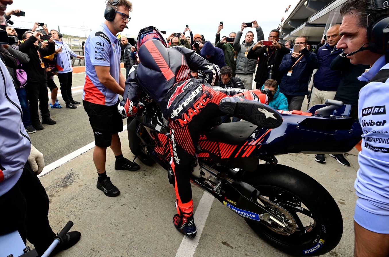 Marc Marquez Akhirnya Jajal Ducati Untuk Kali Pertama, Posisi Enam Di Uji Coba Valencia