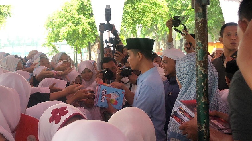 Gibran Siapkan Santri Jadi Generasi Emas: Kalau Sehat, Otomatis Pintar Semua