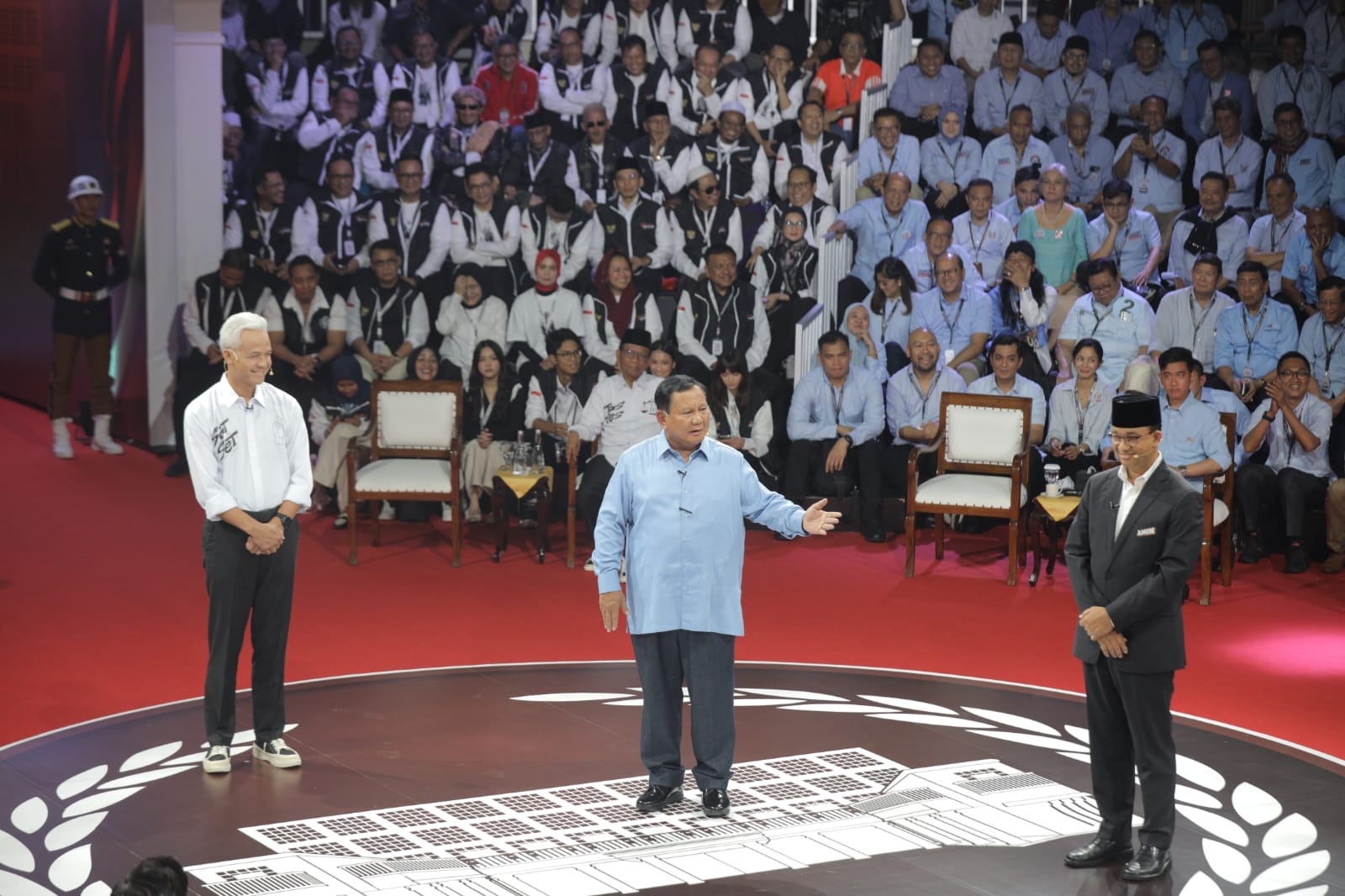 Gaya Capres dalam Debat Perdana: Anies-Ganjar Artikulatif, Prabowo Generalis