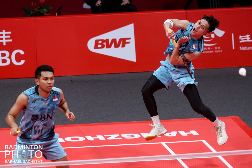Final BWF: Tumbangkan Astrup/Rasmussen, Fajar/Alfian Satu Langkah Menuju Semifinal
