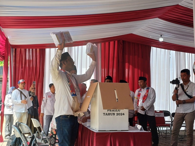 Tekan Angka Surat Suara Tidak Sah, KPU DKI Jakarta Gelar Simulasi Pencoblosan