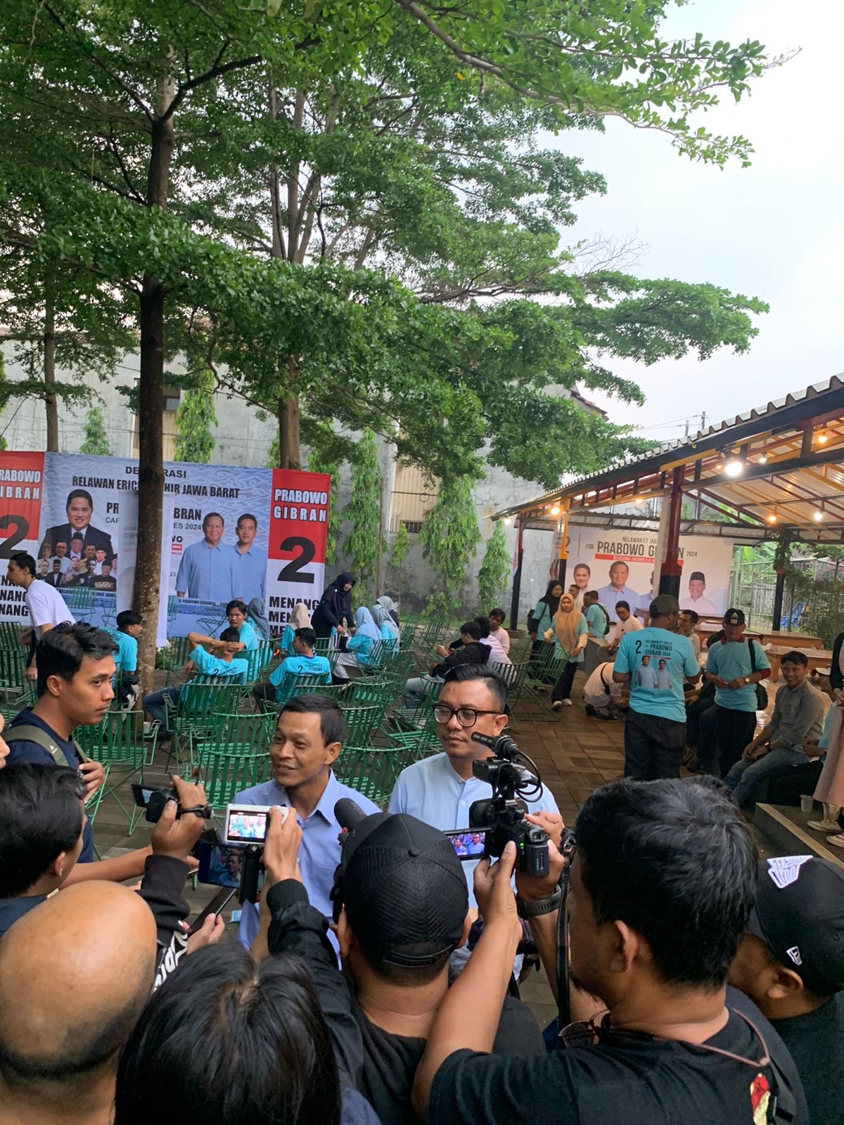 Relawan Erick Thohir di Jabar Bergerak Menangkan Prabowo-Gibran