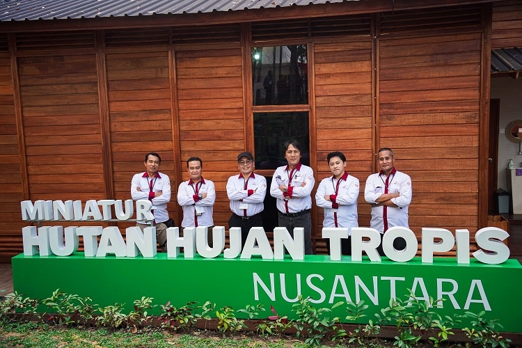 Anak Usaha MMSGI Dukung Pembangunan Miniatur Hutan Hujan Tropis Nusantara