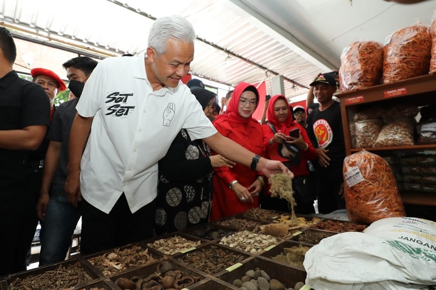 Ganjar Bertekad Dorong Indonesia Jadi Pusat Herbal Dunia