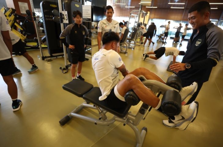 Pelatih Fisik Timnas Indonesia Sebut Stamina Pemain Masih Kurang, Genjot Otot Kecil di Gym