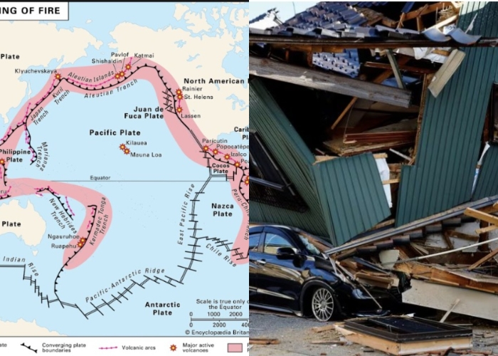 Apa Itu Ring of Fire, Bikin Jepang dan Indonesia Rawan Gempa Bumi