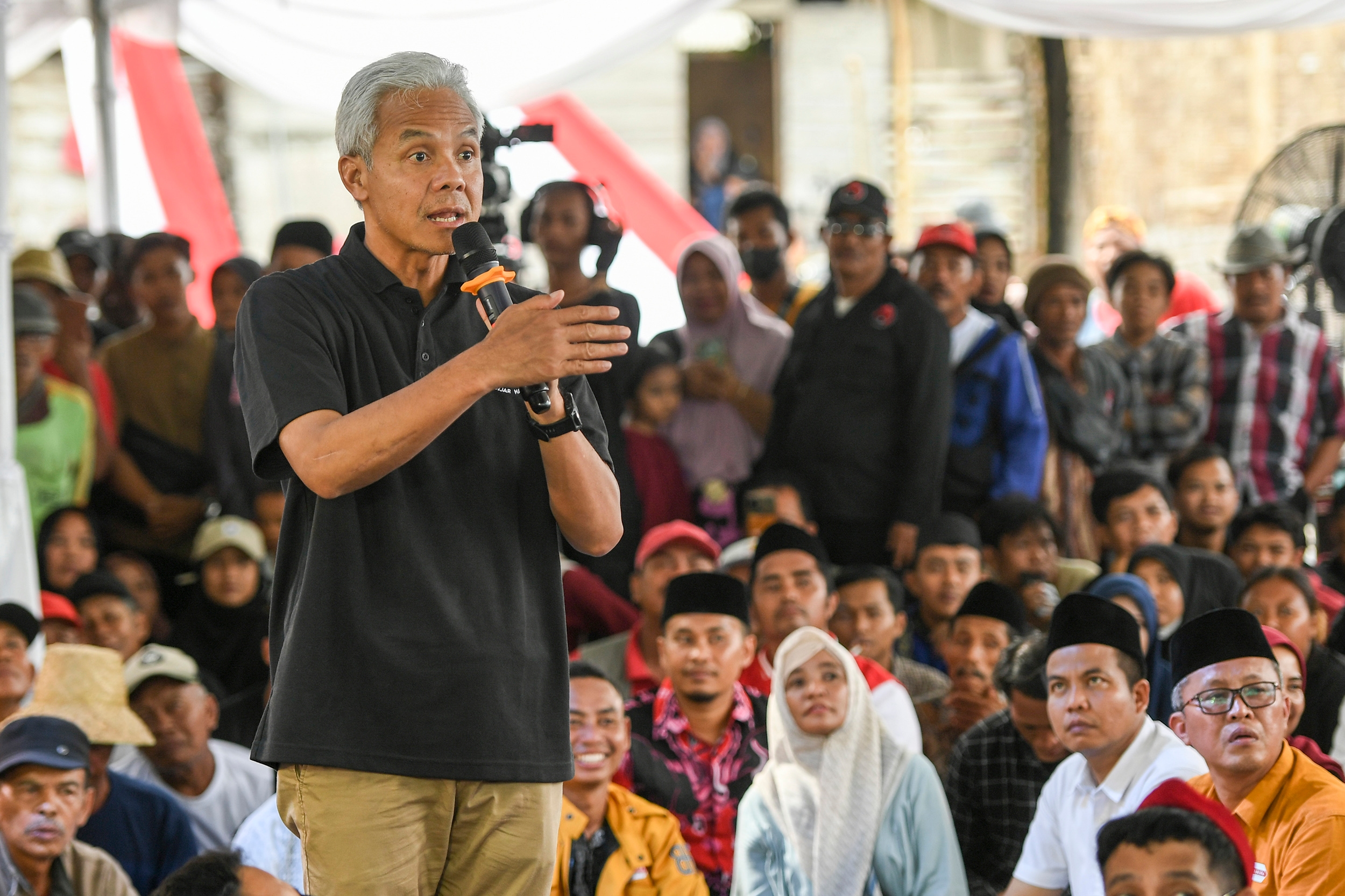 Debat Tema Hubungan Internasional, Ganjar Tegaskan Konsep Bebas Aktif Wujudkan Perdamaian Dunia