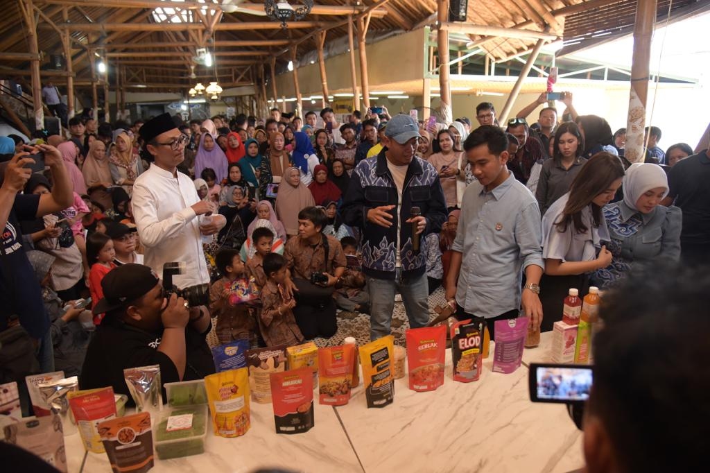Gibran Dengarkan Curhatan Pelaku UMKM Cirebon Soal Perizinan