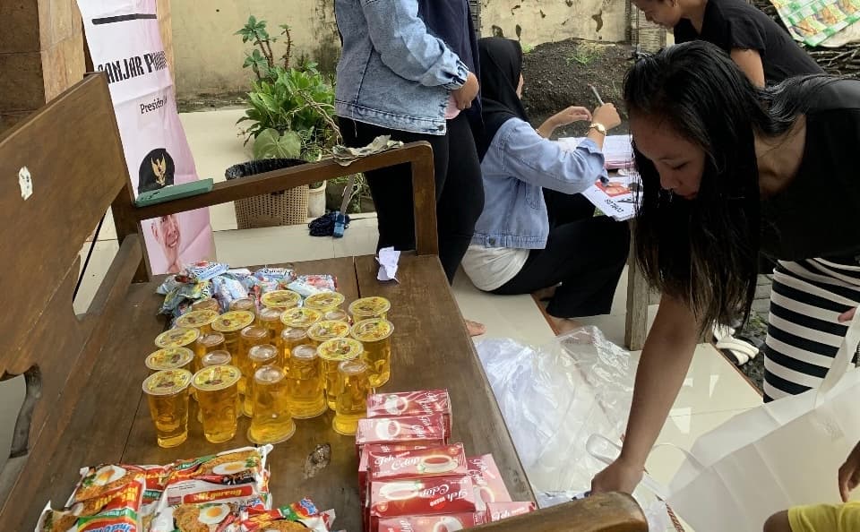 Berkomitmen Pada Harga Sembako Murah, Srikandi Ganjar Jatim Gelar Pasar Murah Khusus Anak Kos Hingga Gemakan Suara untuk Ganjar-Mahfud