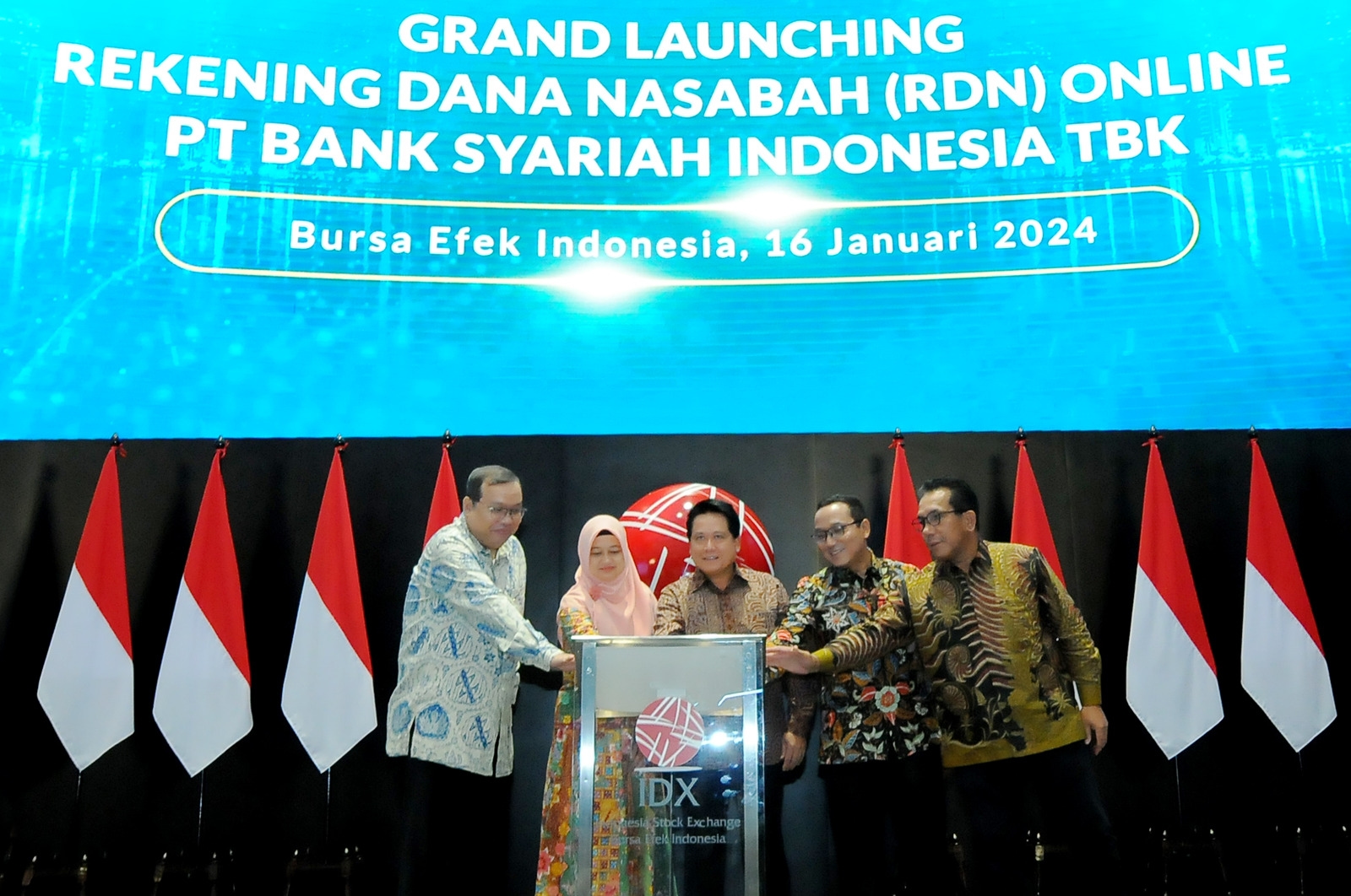 Luncurkan RDN Syariah, BSI Genjot Perkembangan Pasar Modal Syariah