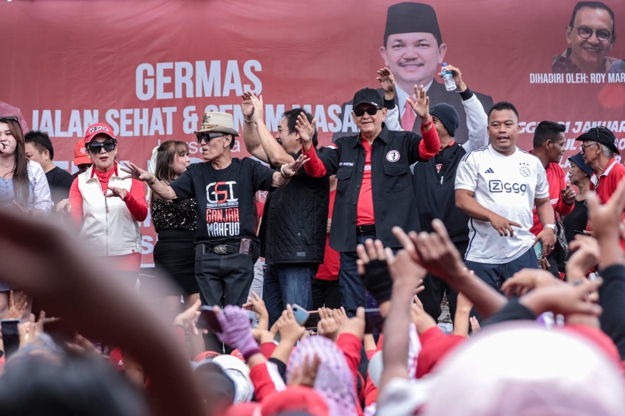 Gabungan Seniman Indonesia Gelar Senam Sehat, Diikuti Puluhan Ribu Warga Salatiga dan Semarang