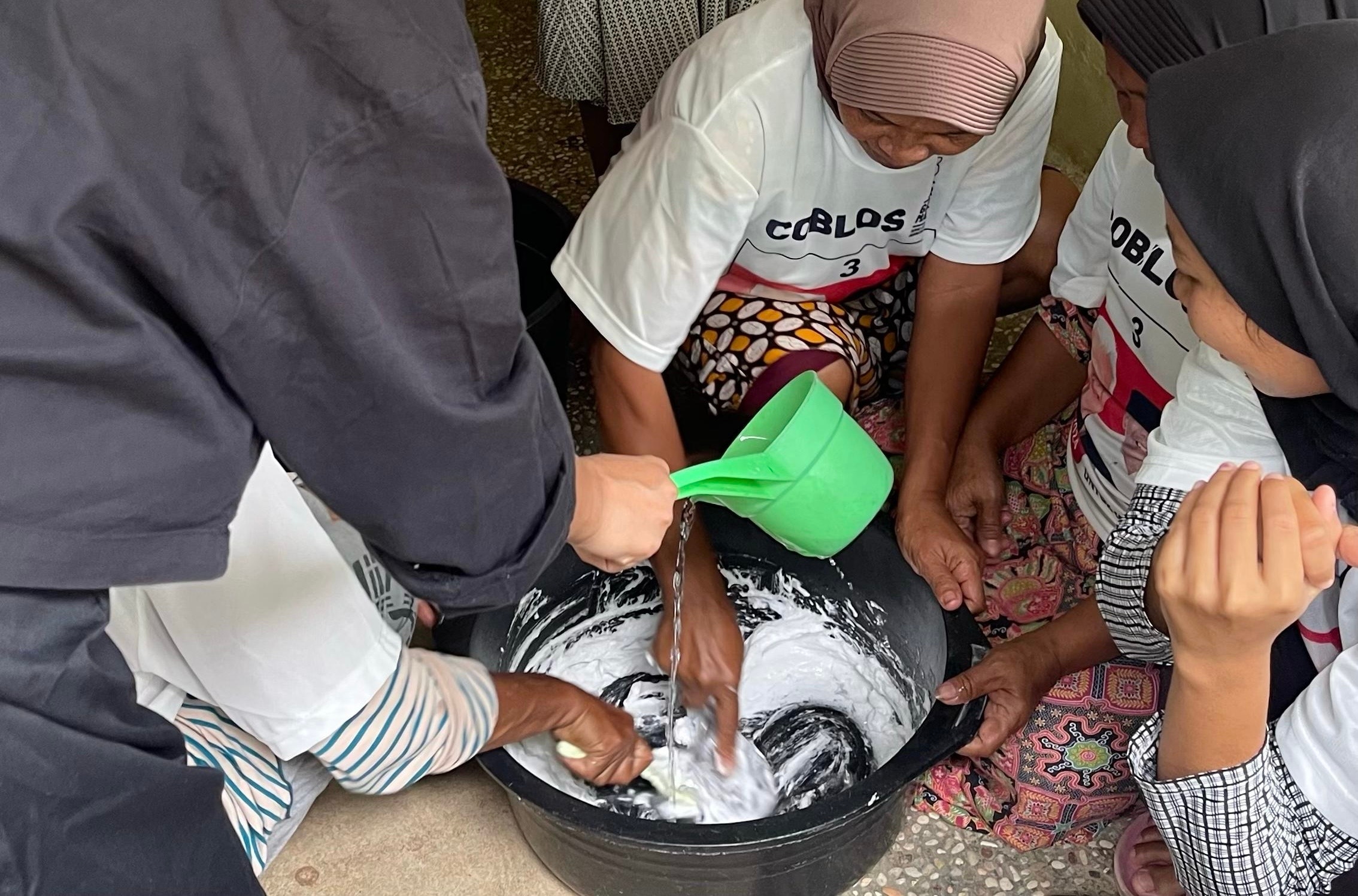 Lewat Pelatihan Sabun Cuci Piring, Sandination Dorong Program Ganjar-Mahfud Semua Pasti Kerja