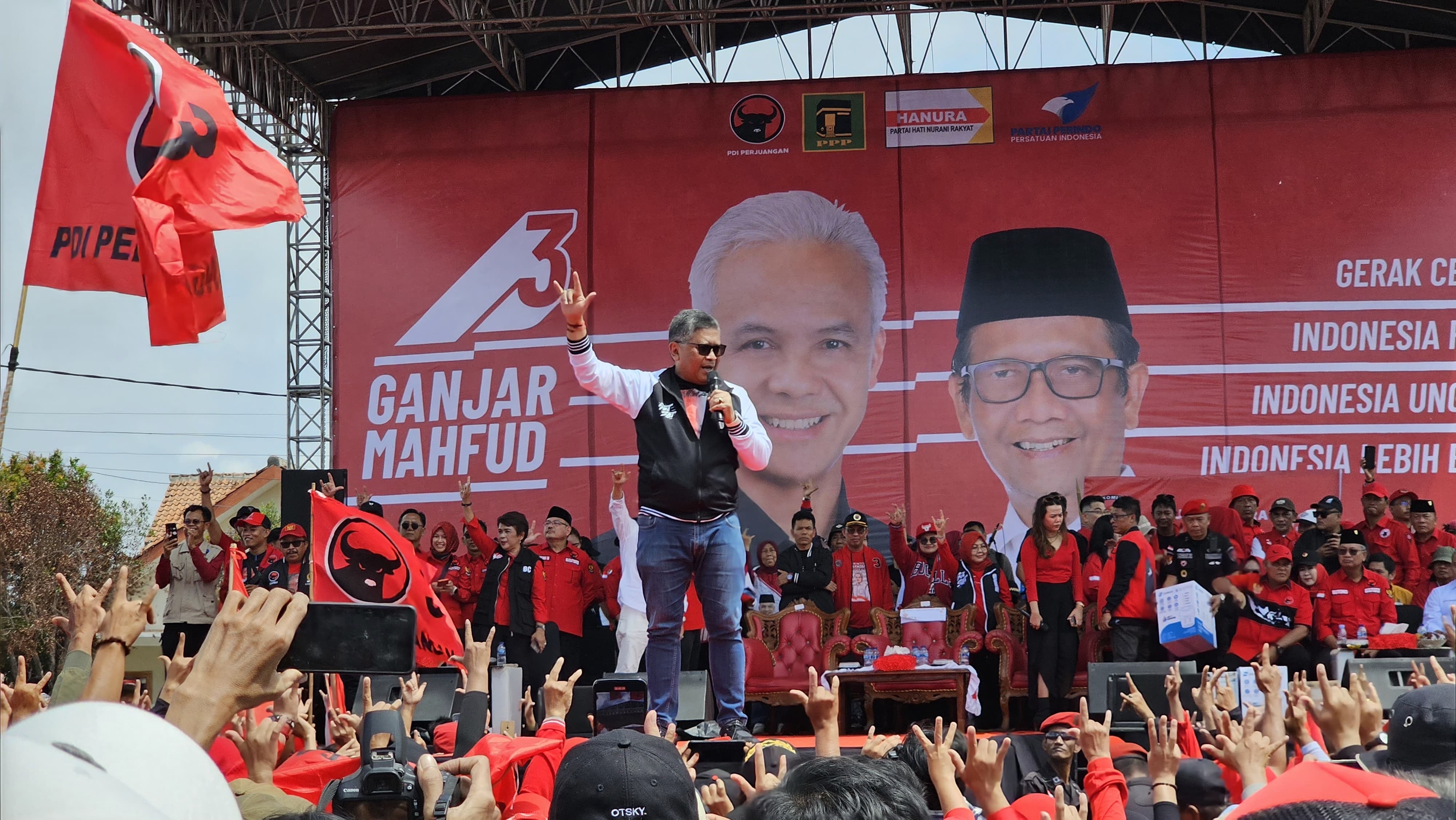 Kampanye Akbar di Lampung, Hasto: Jangan Biarkan Suara Kita Dicolong
