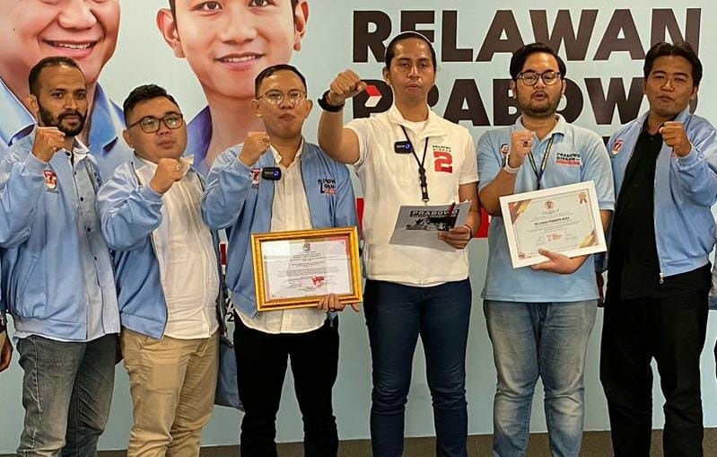 Eks Wartawan dan Aktivis Satukan Kekuatan Dukung Prabowo-Gibran