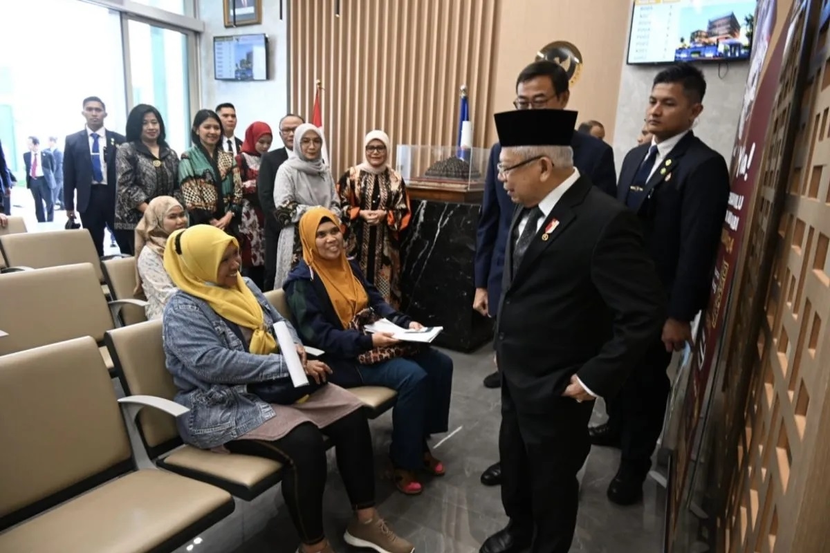 Pekerja Migran di Abu Dhabi Curhat ke Ma'ruf Amin Minta Pulang ke Indonesia: Tapi Upah Belum Dibayar