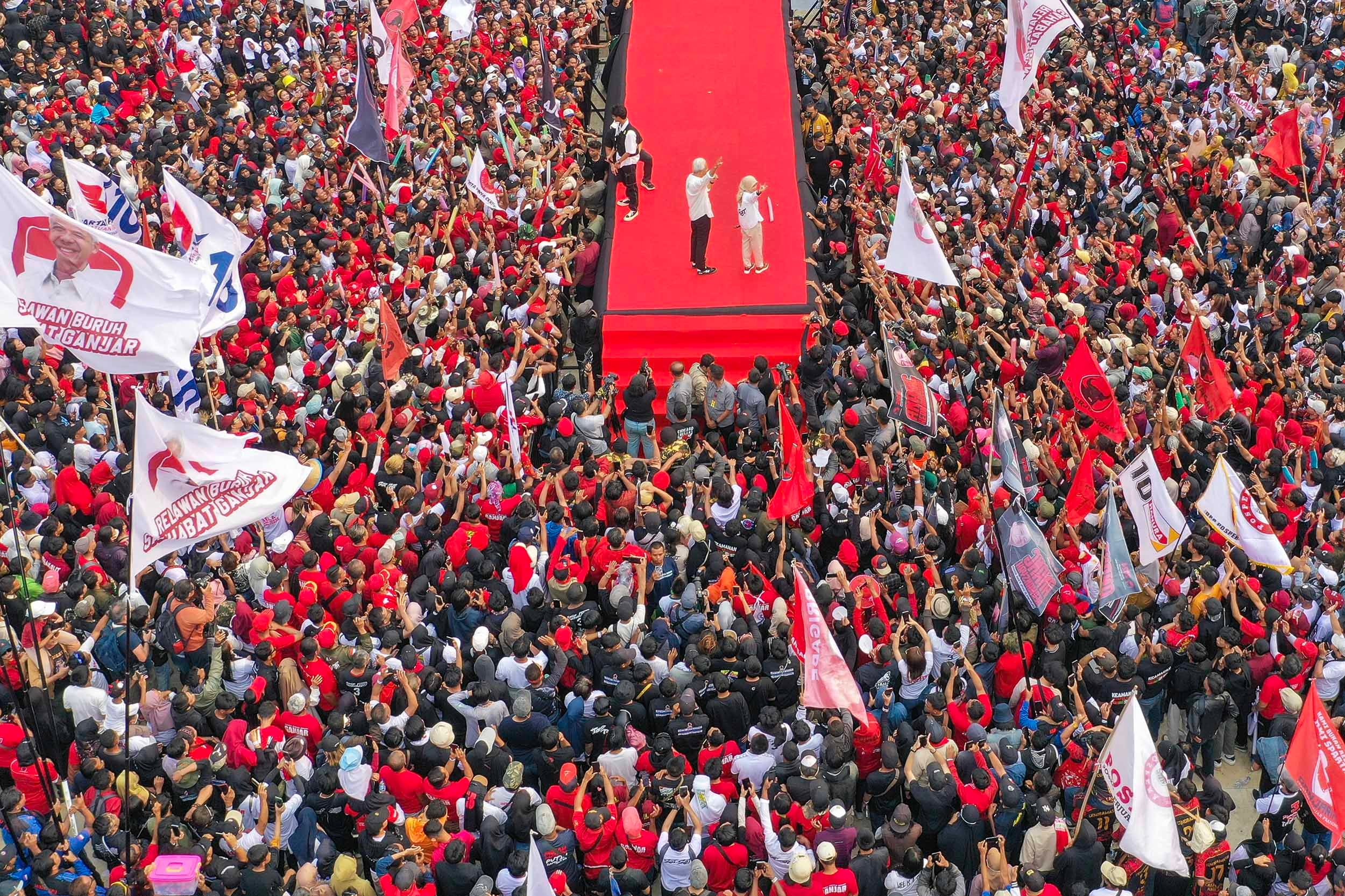 Survei Terakhir Menuju 14 Februari 2024, Idinsight: Ganjar-Mahfud Unggul 37,8 Persen