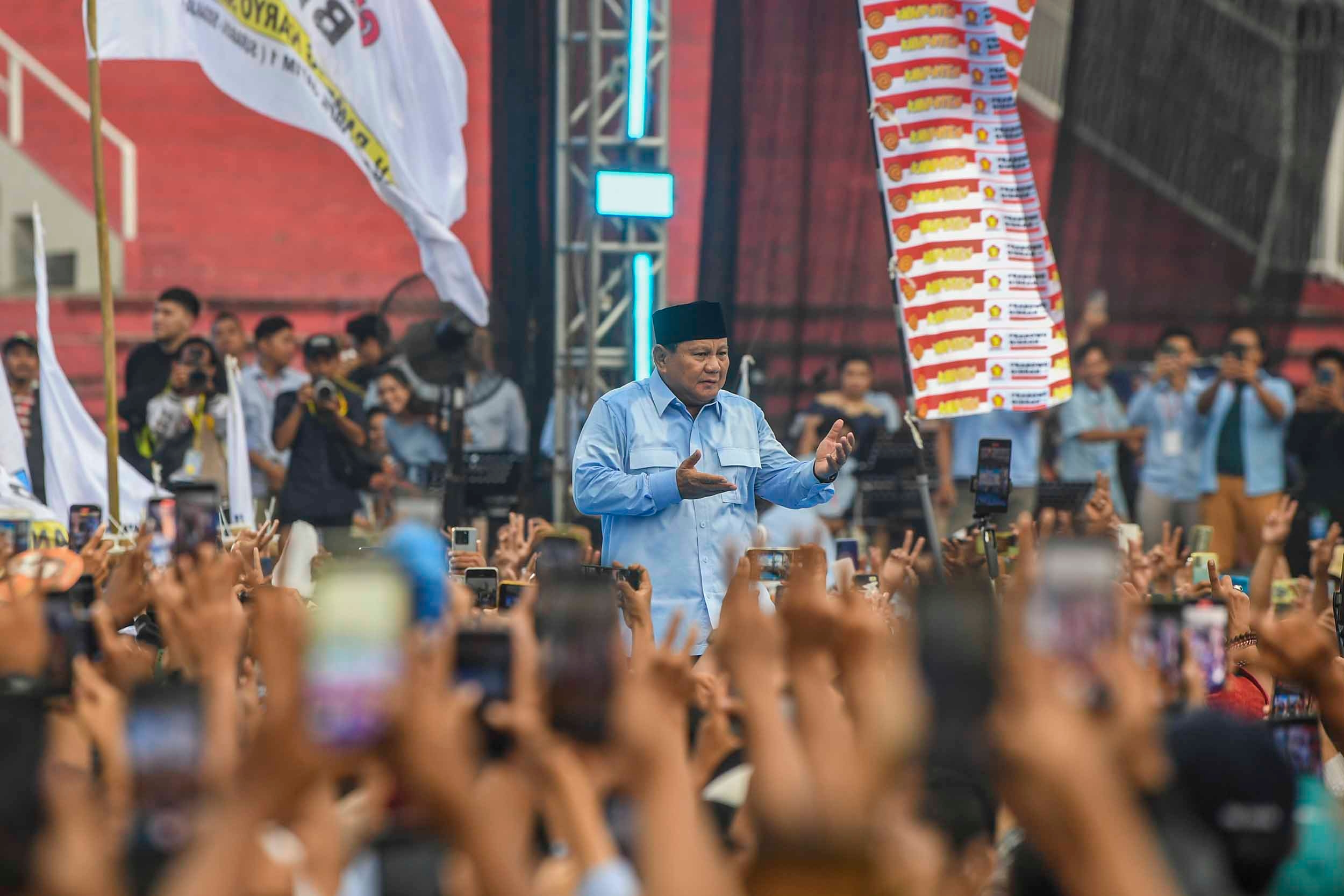 Kampanye Prabowo-Gibran di GBK Bikin Macet, TKN Minta Maaf