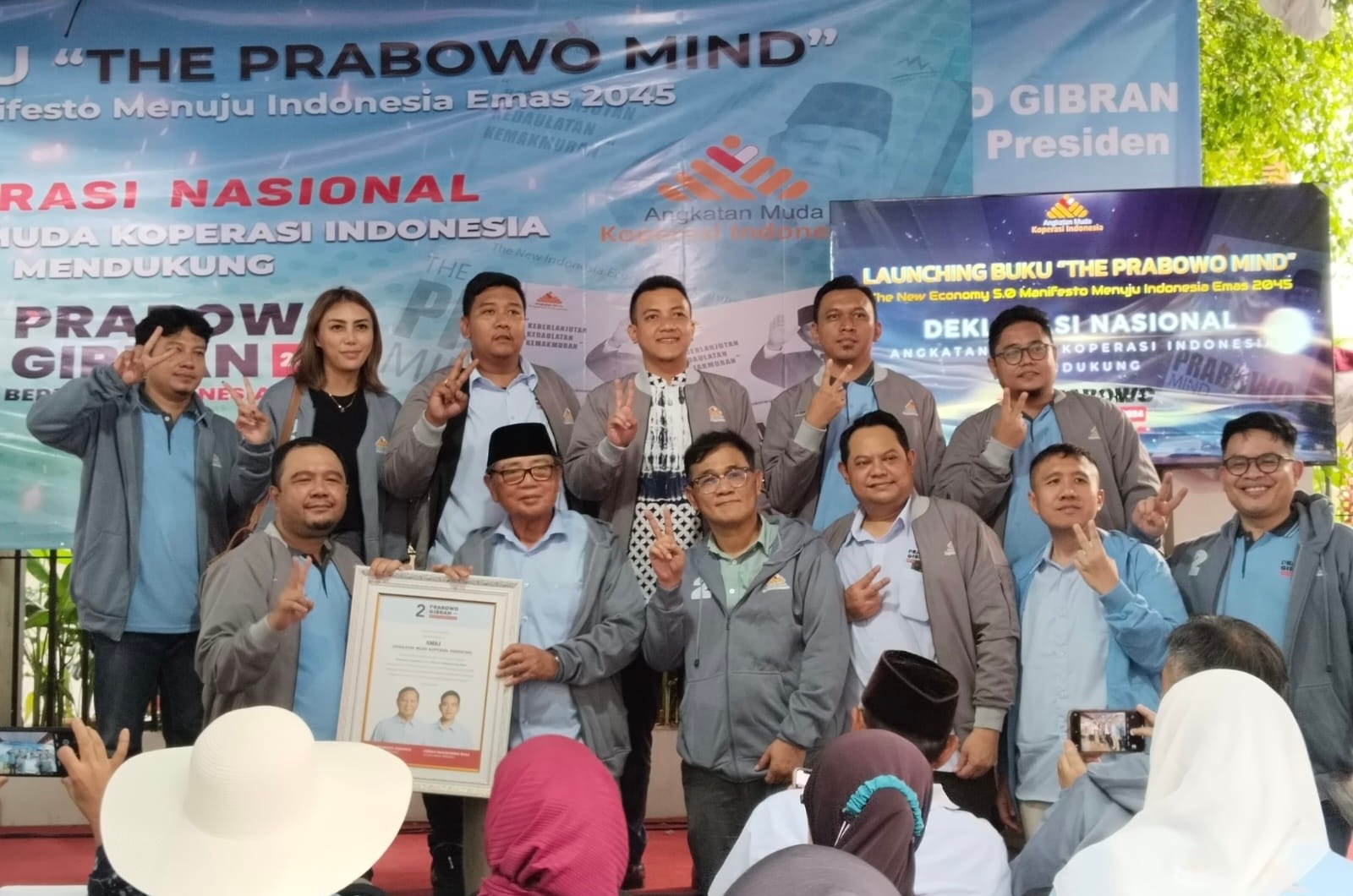 Luncurkan Buku The Prabowo Mind, AMKI : Program Makan Siang Gratis Sangat Dahsyat Menciptakan Pusat Ekonomi Baru