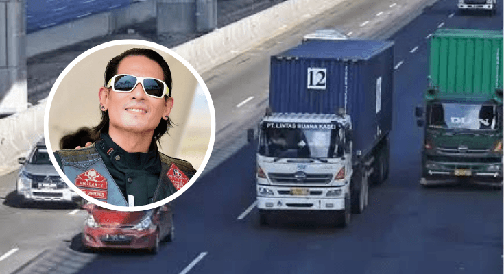 Viral Video Chef Juna Adu Mulut dengan Sopir Truk Jadi Sorotan Publik, Diduga Saling Menyalip di Jalan Tol