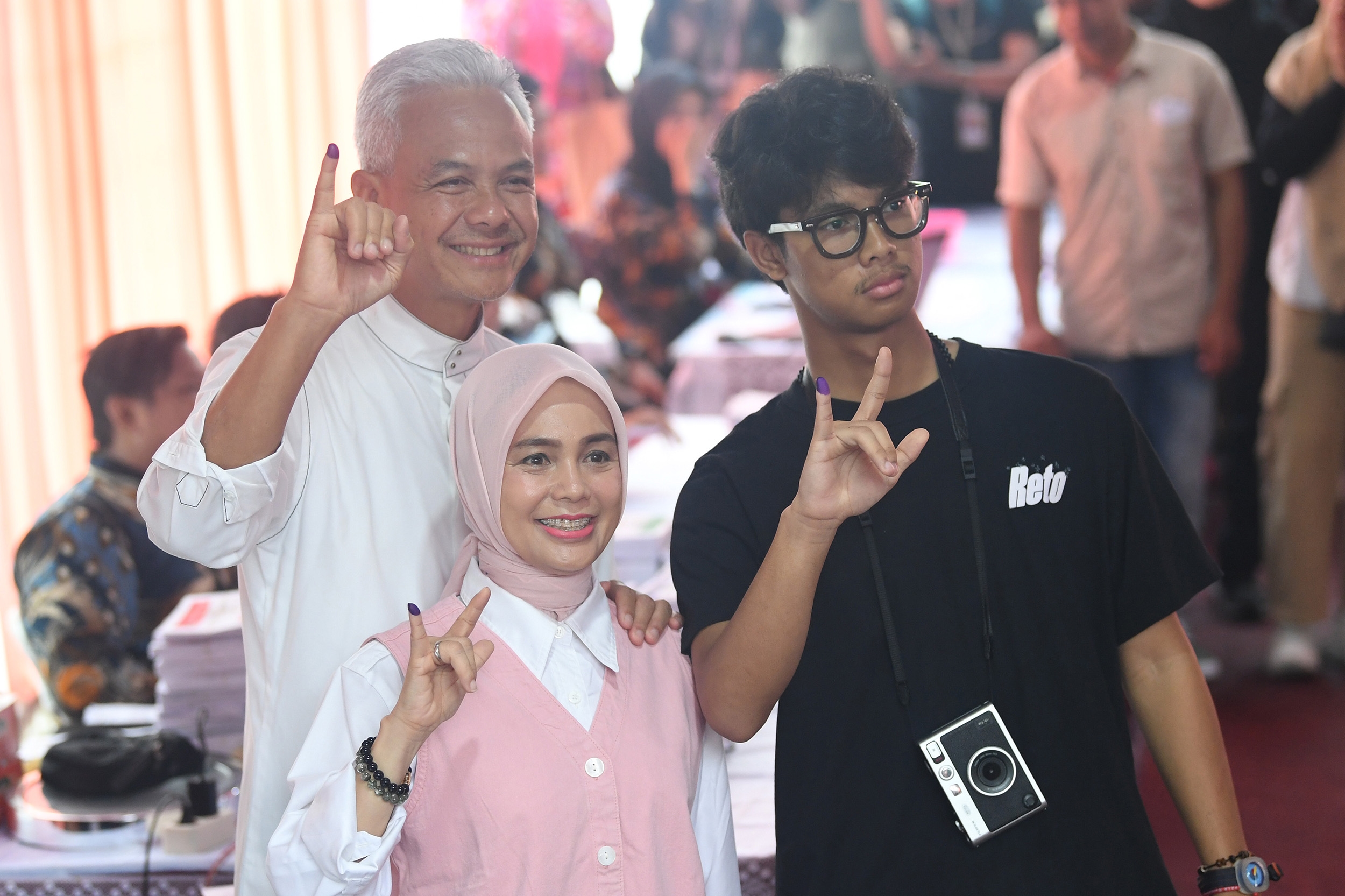 Ganjar-Mahfud Kalah di TPS Megawati Mencoblos, Anies-Imin Memimpin