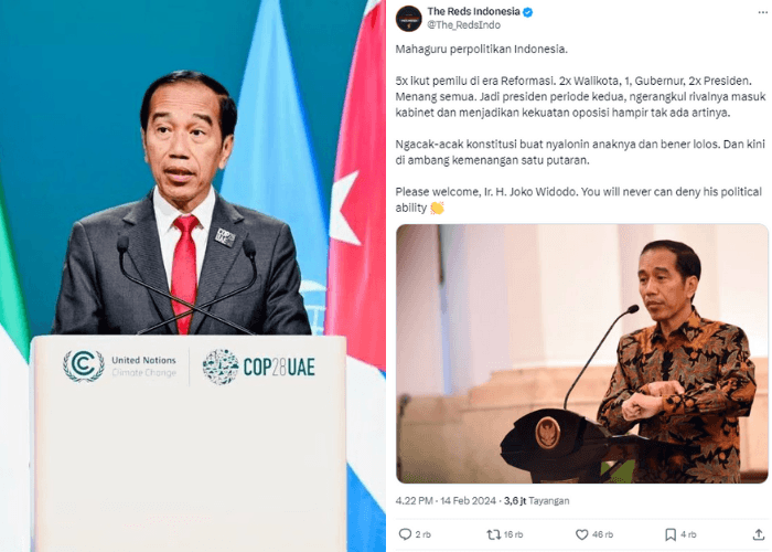 Jokowi Disebut Mahaguru Perpolitikan Indonesia, Netizen: Bu Mega Salah Sepelekan Tukang Kayu dari Solo Ini