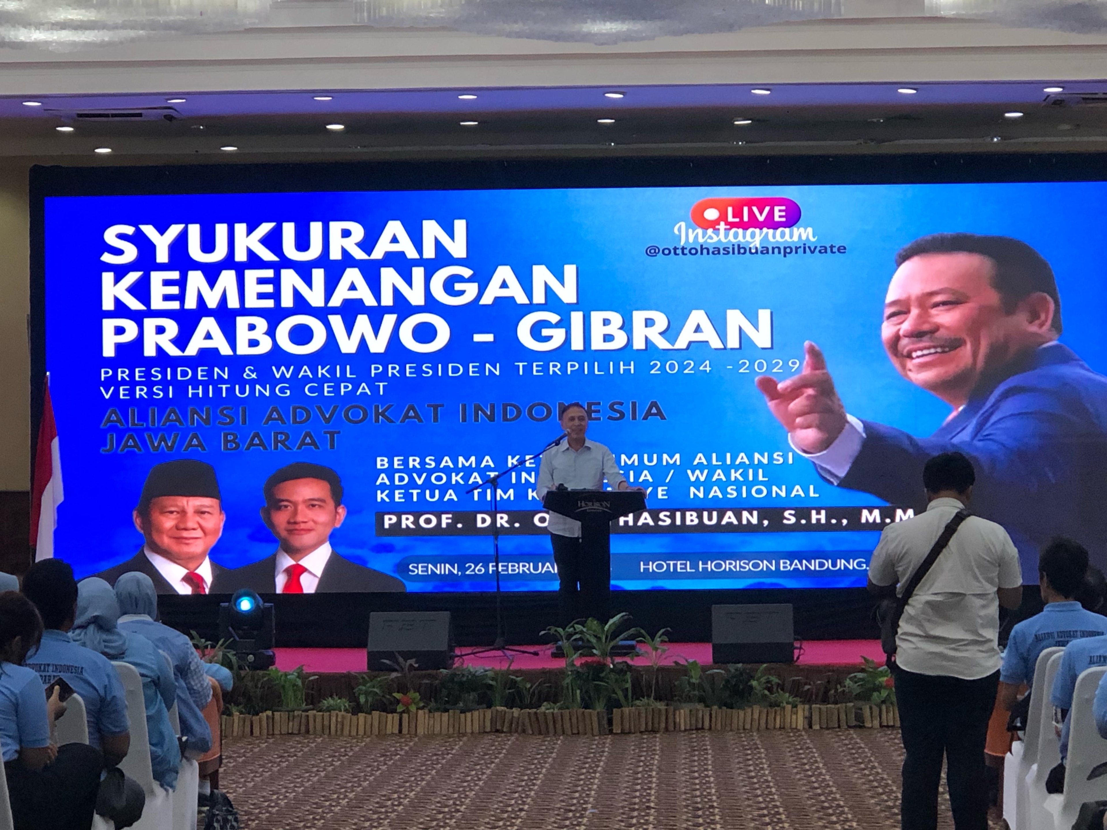 Hinaan untuk Prabowo-Gibran Adalah Berkah yang Mengantarkan kepada Kemenangan