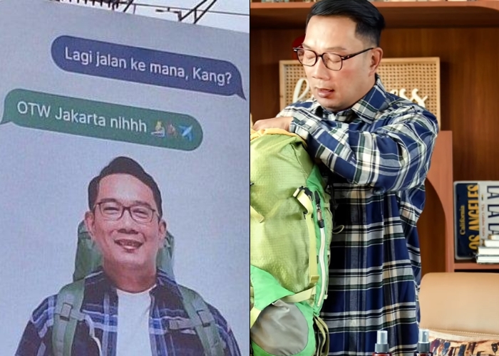 Ternyata Cuma Prank, Ridwan Kamil Bongkar Makna Baliho OTW Jakarta yang Viral di Medsos