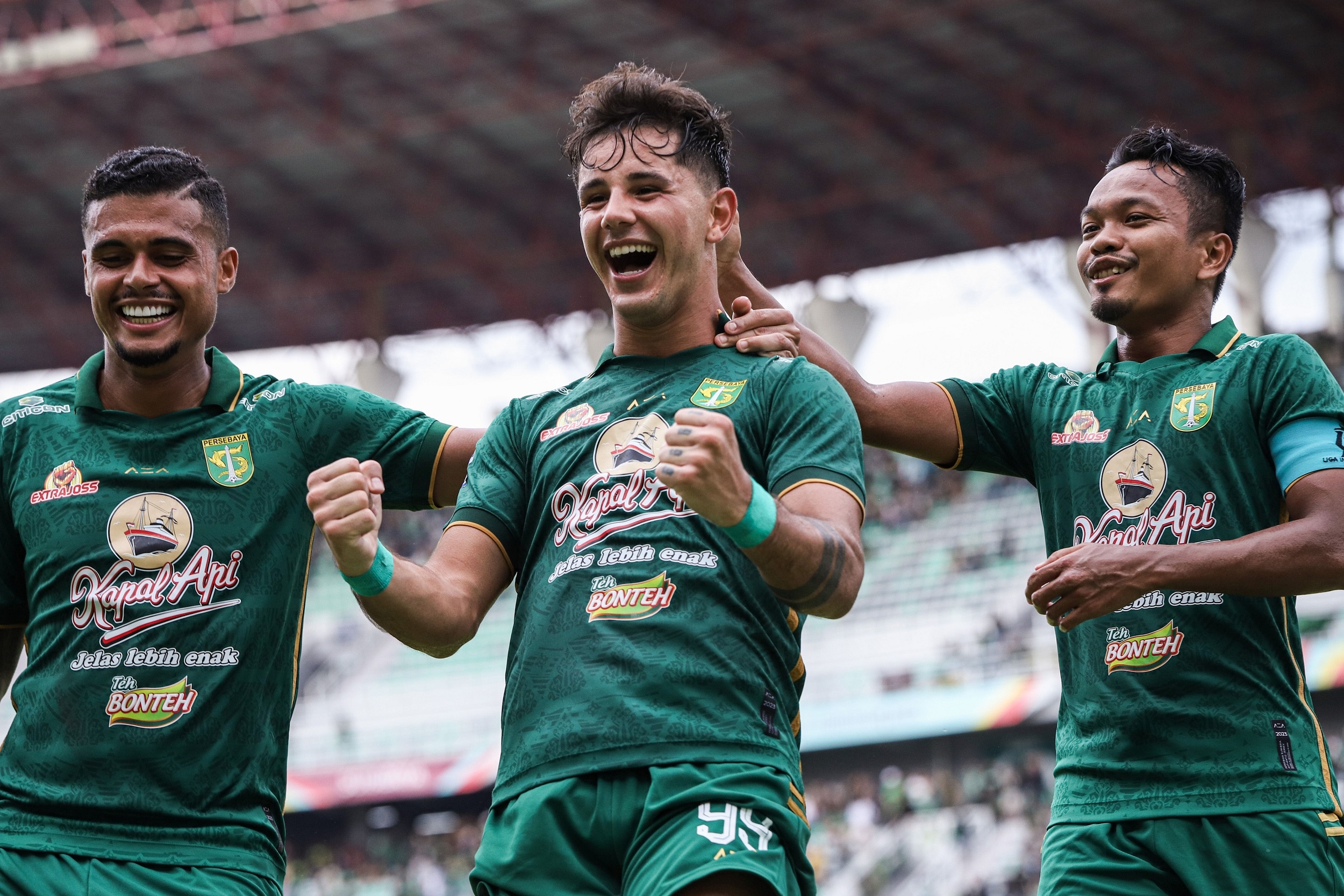 Persebaya vs PSS Sleman: Bruno Moreira Penalti Panenka, Bajul Ijo Menang Tipis