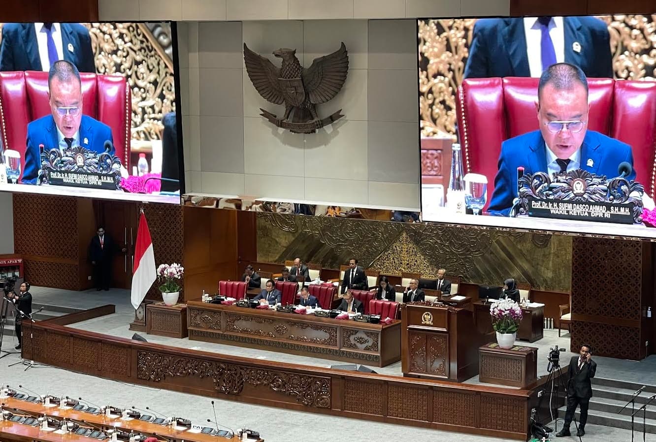 Di Rapat Paripurna, Dasco Sampaikan Pesan Puan Soal Etika Politik dalam Pemilu 2024