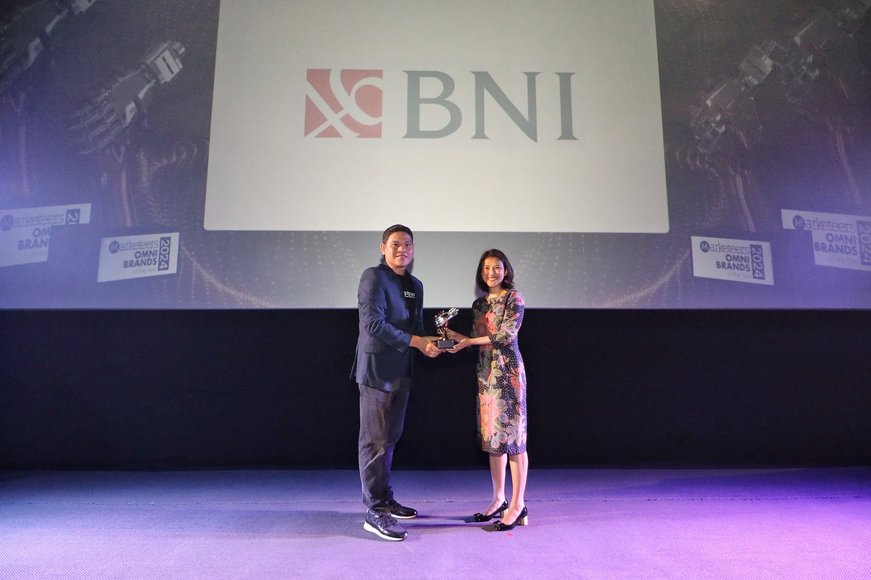 BNI Sabet Penghargaan Marketeers OMNI Brand of The Year 2024