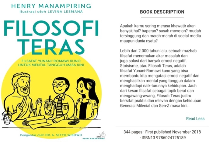 Buku Filosofi Teras tentang Apa? Panduan Praktis Menuju Ketenangan Batin Ala Stoikisme