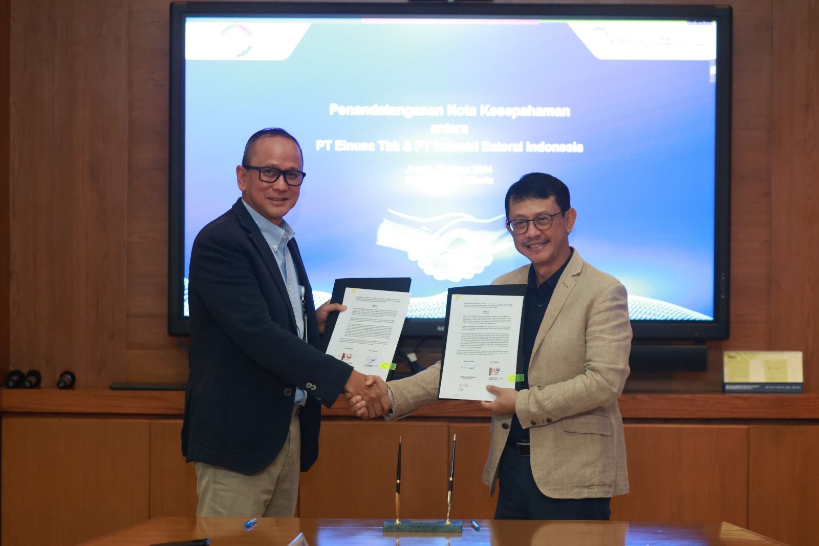 Elnusa Gandeng IBC Kembangkan Ekosistem EV