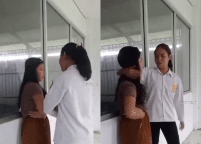 VIRAL! Siswi SMP di Kendari Aniaya Teman Hingga Pingsan, Diduga karena Tersinggung Status WA