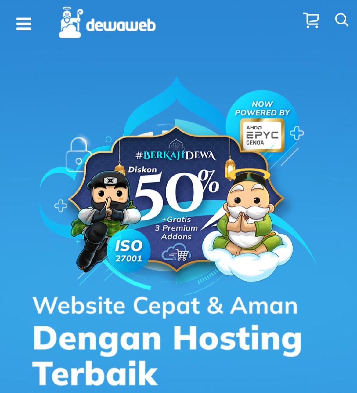 Dewaweb Ambil Celah di Tengah Serangan Siber Saat Bulan Ramadan, Tak Perlu Khawatir dengan Kualitas dan Uptime Situs Web!