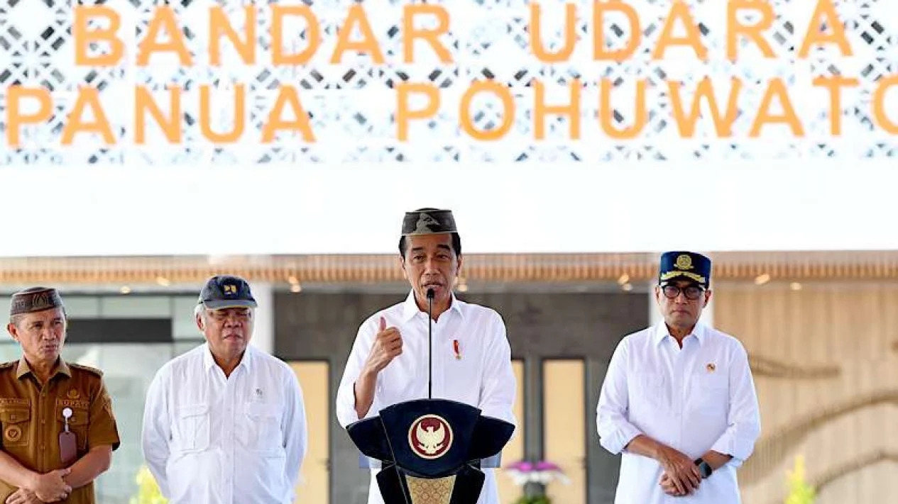 Sederet Fakta Bandara Panua Pohuwato yang Diresmikan Jokowi Hari Ini
