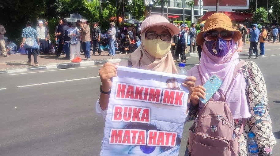 Pendukung Amin Mulai Padati Area Patung Kuda, Ada yang Jauh-jauh dari Malang