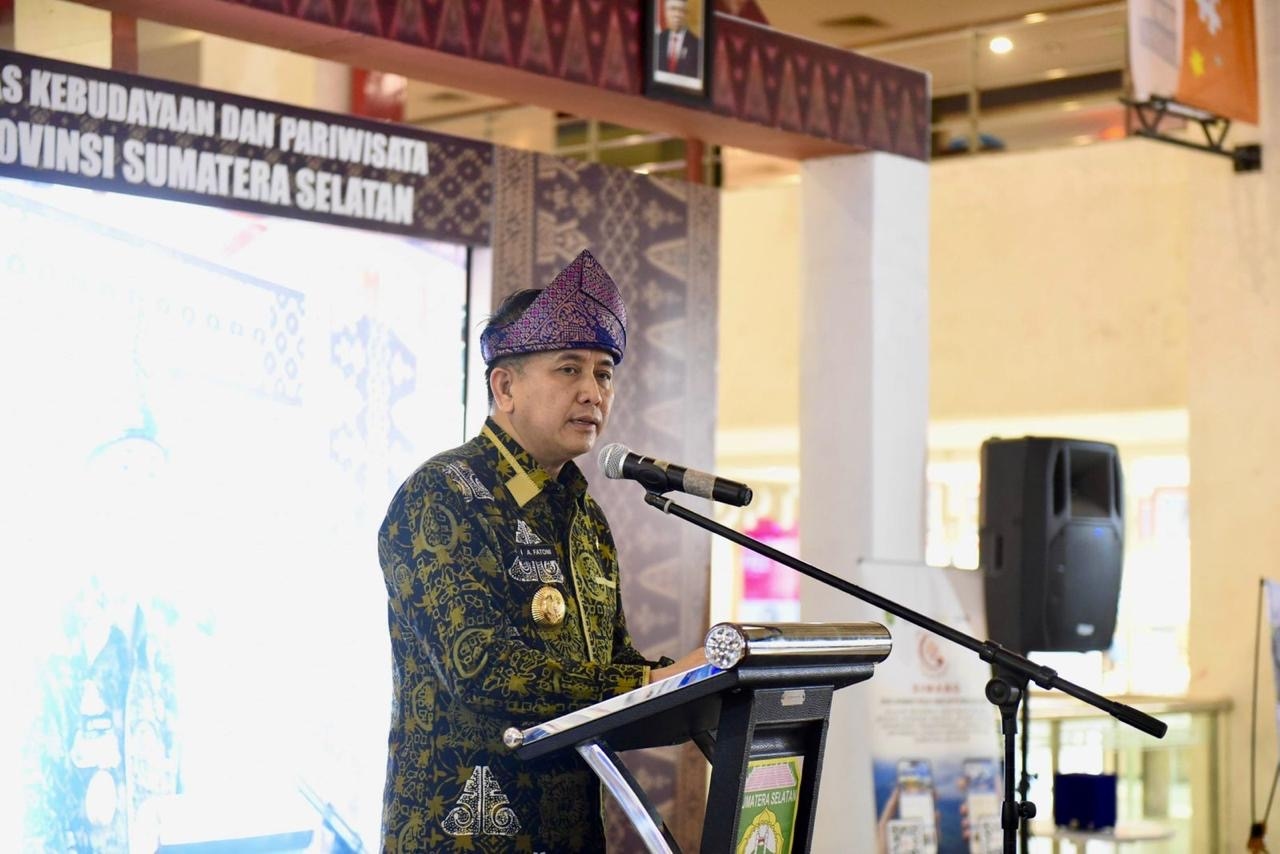 Buka Explore South Sumatera Expo 2024, Agus Fatoni Kenalkan Potensi Sumsel kepada Wisatawan Domestik dan Mancanegara