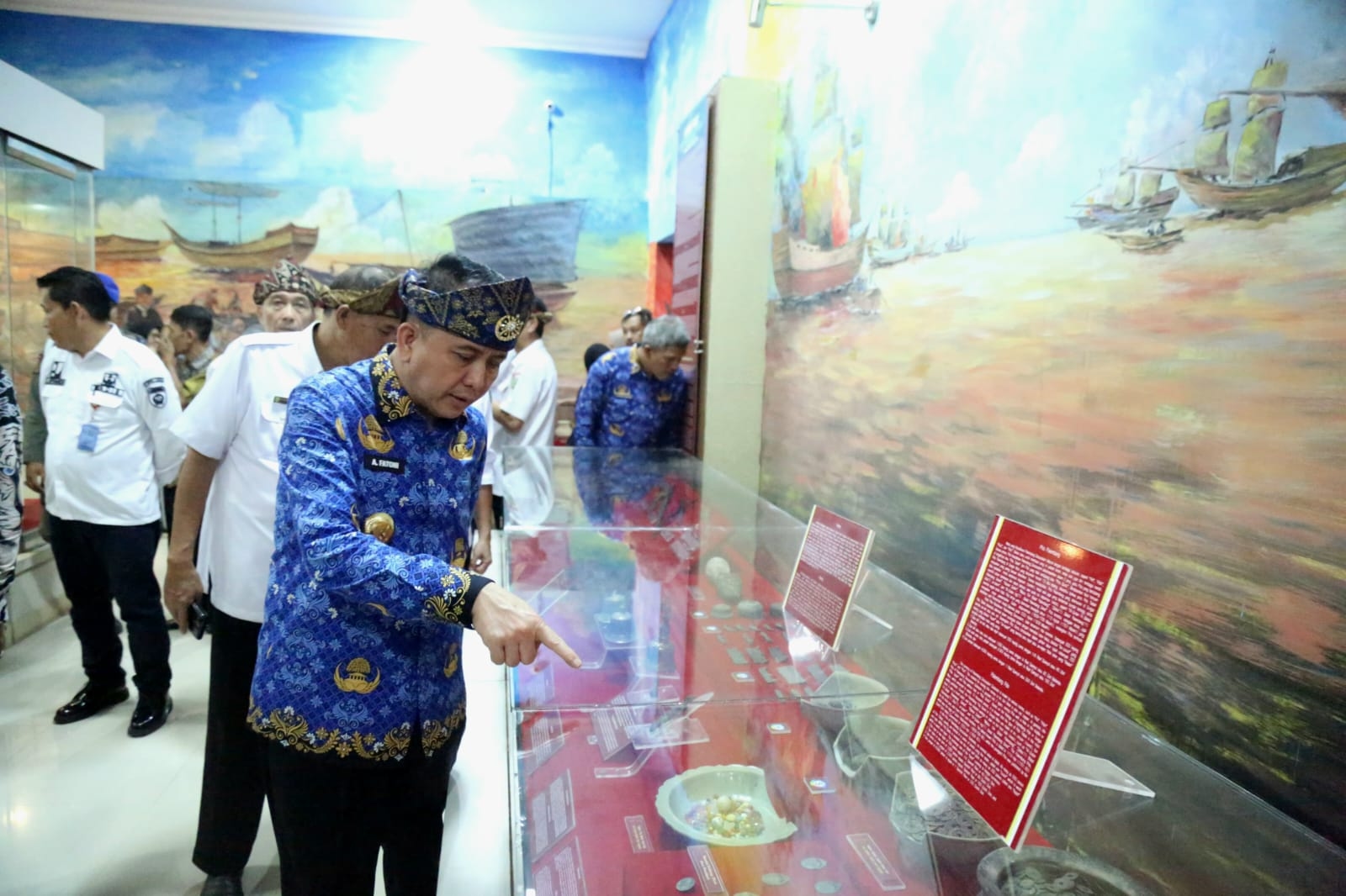 Pj Gubernur Sumsel Agus Fatoni Segera Bentuk Tim Pencarian Peninggalan Sejarah