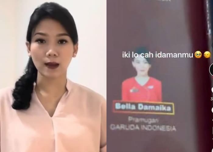 Viral Pramugari Bella Damaika Diduga Pindah ke Maskapai Ternama, Pihak Garuda Indonesia Buka Suara