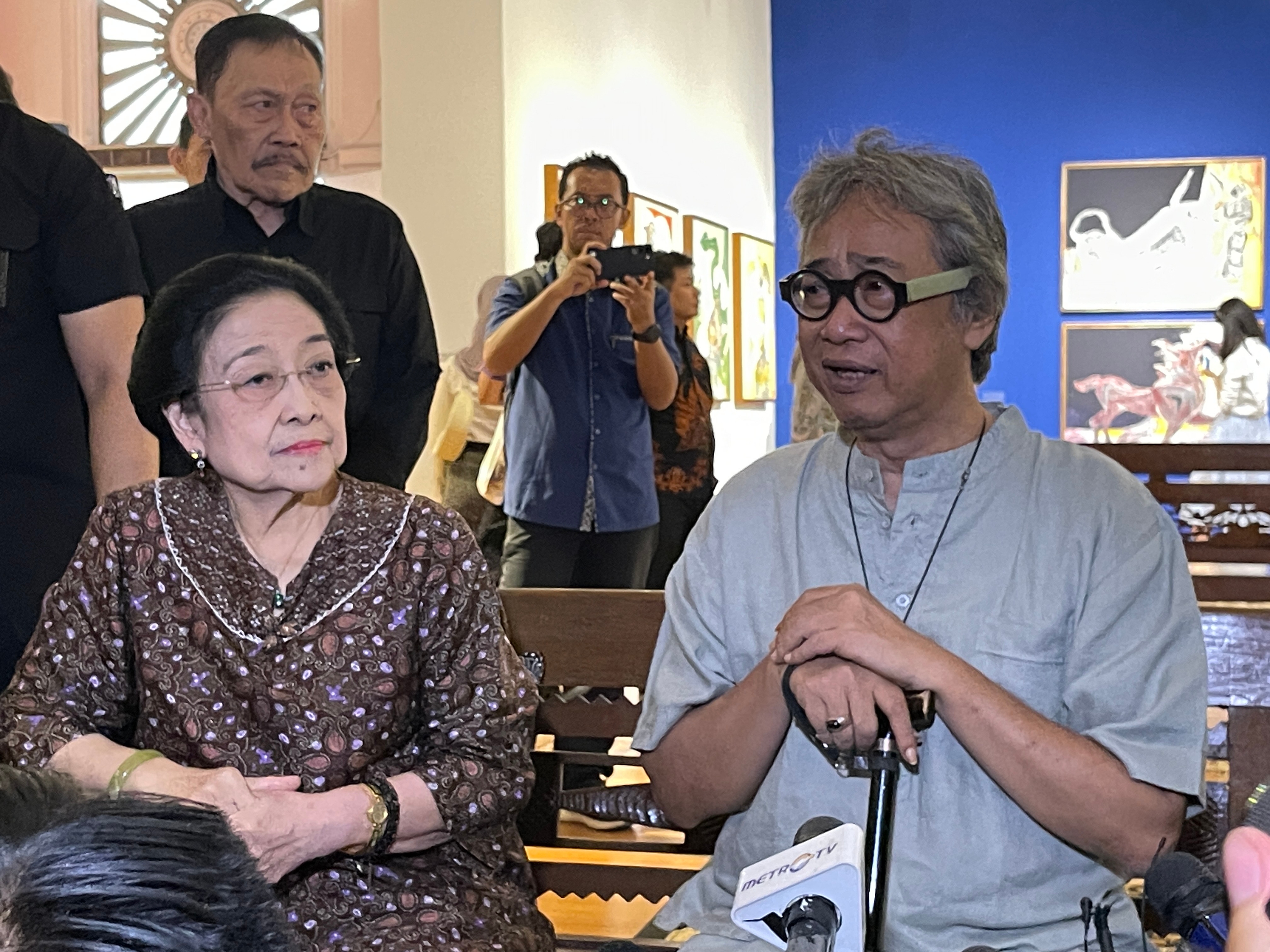 Megawati: Butet Kartaredjasa Ekspresikan Kemarahan dengan Lembut, Enggak Teriak-teriak