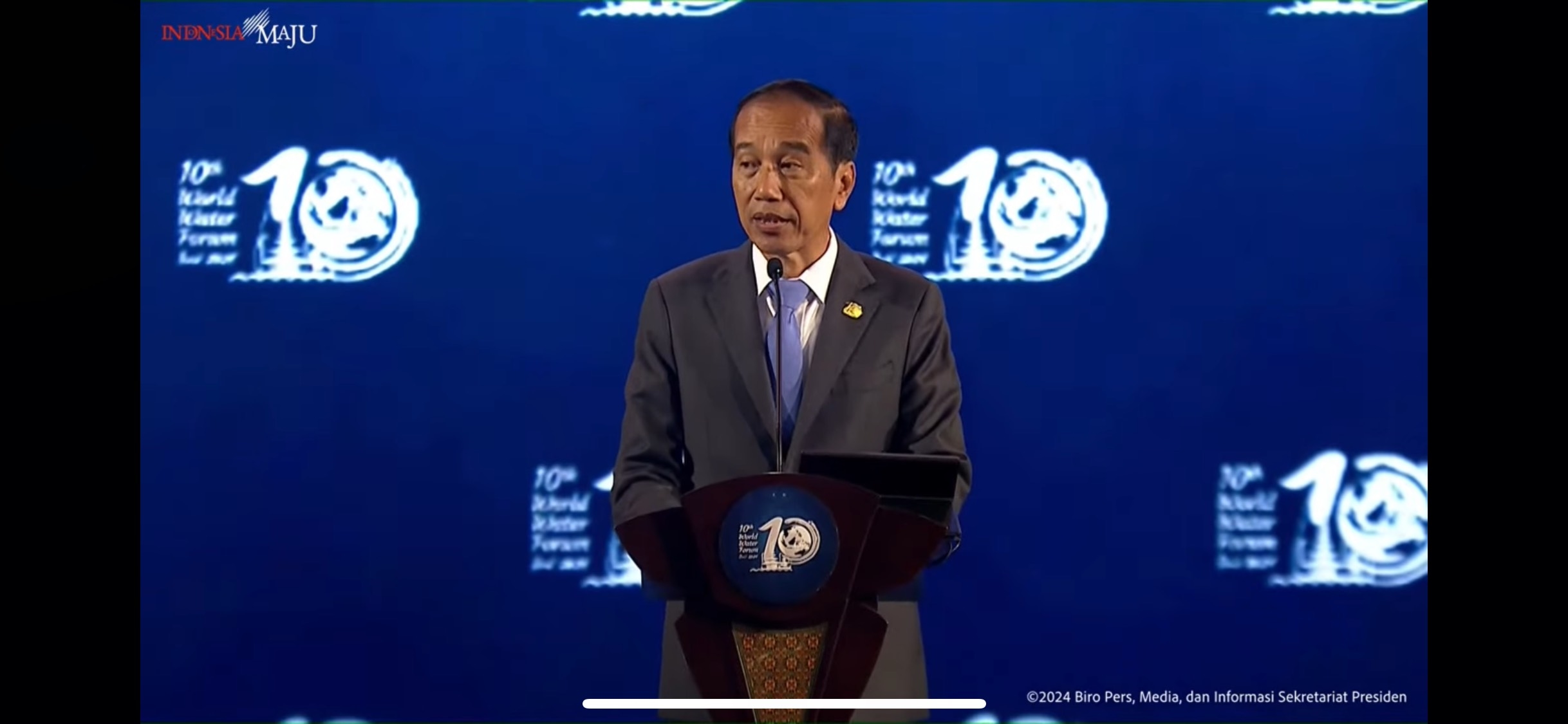 Momen World Water Forum 2024, Jokowi Sebut Krisis Air Ancam Petani Kecil