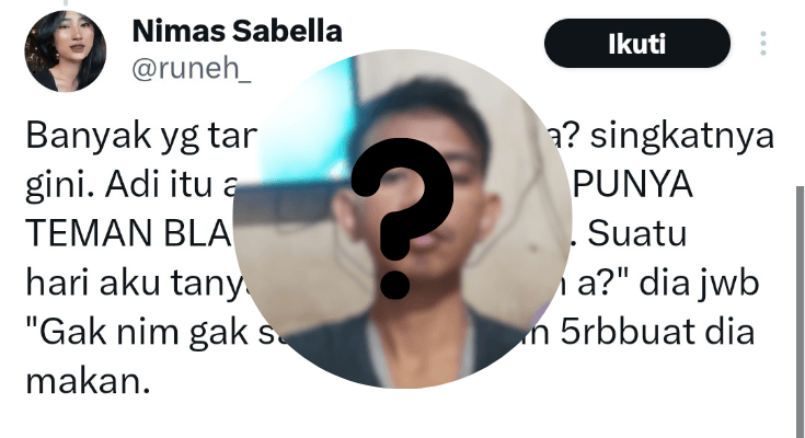 Siapa Itu Adi Pradita? Pria Asal Surabaya yang Meneror Nimas Sabella Selama 10 Tahun