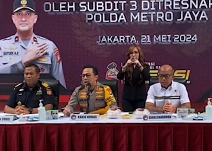 Polda Metro Jaya Ungkap Home Industry Narkoba Jenis PCC, Sebanyak 2,5 Juta Tablet Jadi Barang Bukti