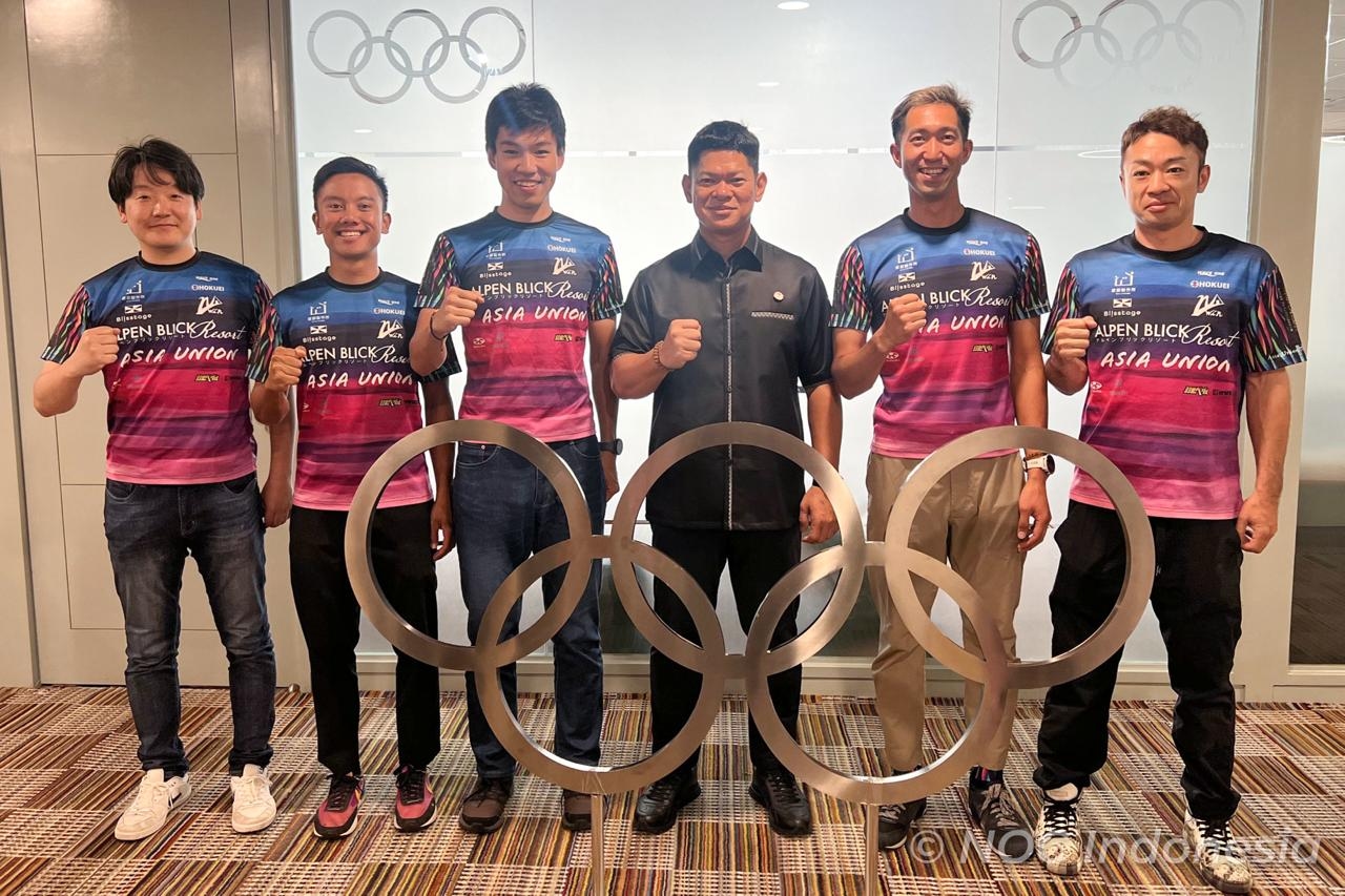 NOC Indonesia Sambut Baik Inisiatif Asian Union TCS Racing Team Kembangkan MTB di Benua Asia