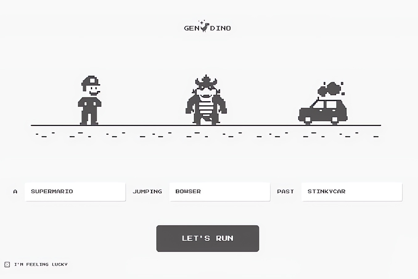 Buat Game Dino Chrome Sendiri dengan Bantuan AI di GenDino