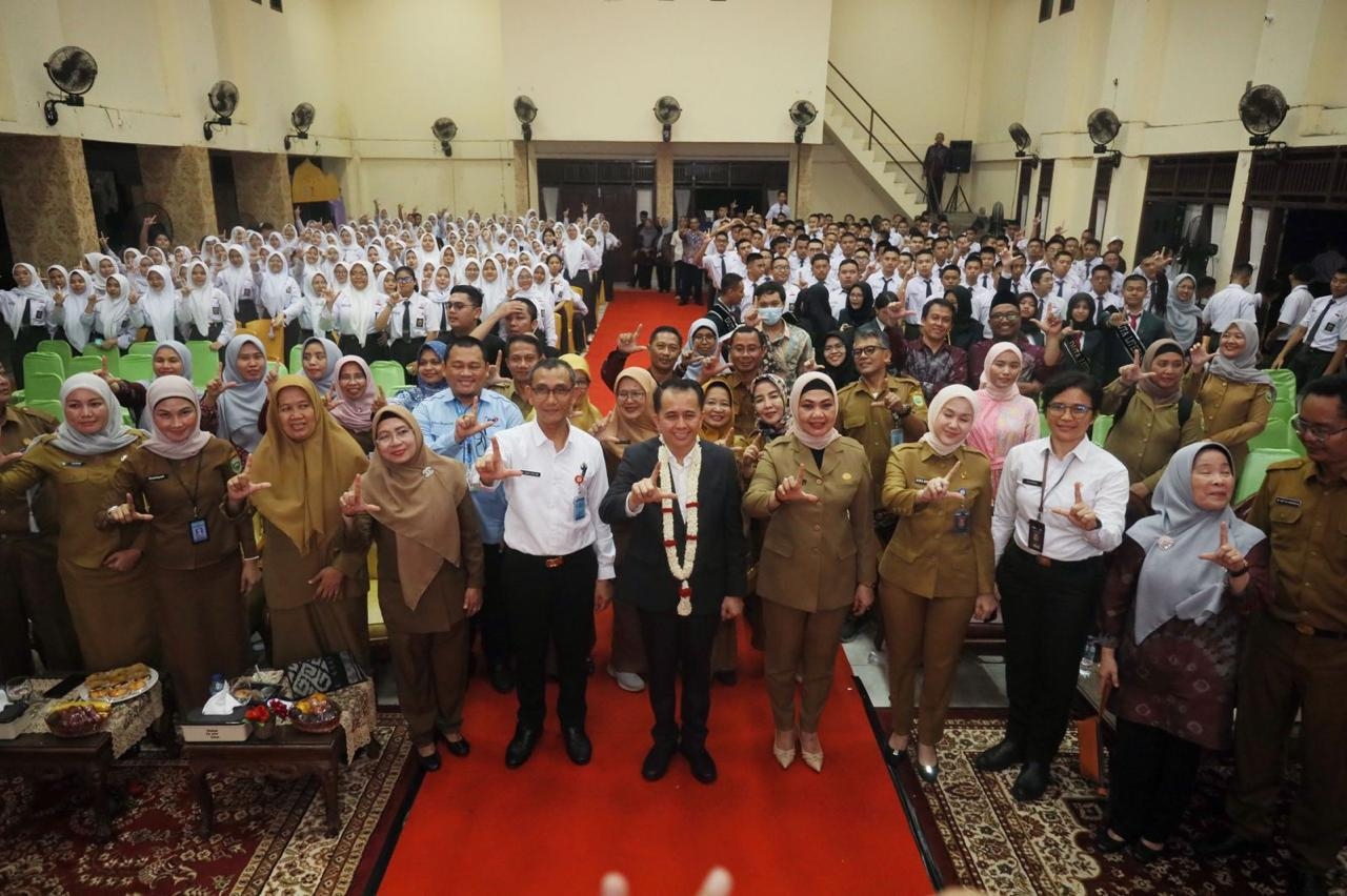 Pj Gubernur Agus Fatoni Apresiasi Lomba Perpustakaan Sekolah Tingkat SMA Sederajat se- Sumsel